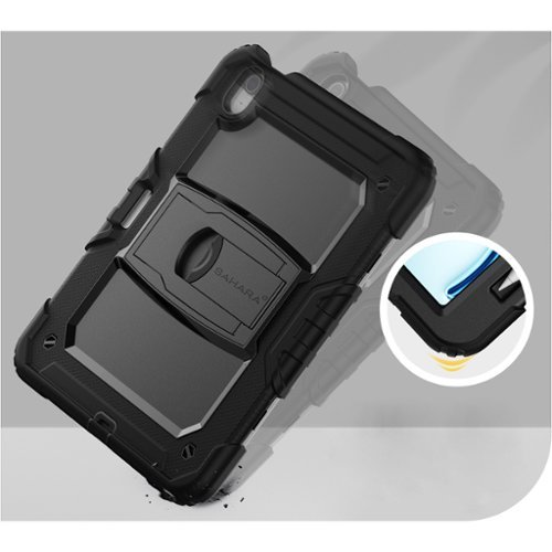 SaharaCase Raider Series Heavy-Duty Case for Apple iPad Air 13 M3/M2 - Scorpion Black BUY ONLINE