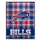Pegasus - Buffalo Bills 66" x 95" Oversized Plaid FAN-mily Ultra Cozy Blanket - Multicolor-Front_Standard