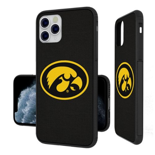 Keyscaper - NCAA - Iowa Hawkeyes iPhone Solid Design Bump Case - 16 Pro Max - Multicolor-Front_Standard 