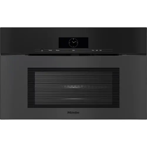 Front. Miele - H7870 30" Handless 1.52 Cubic Ft. Microwave Oven - Black.