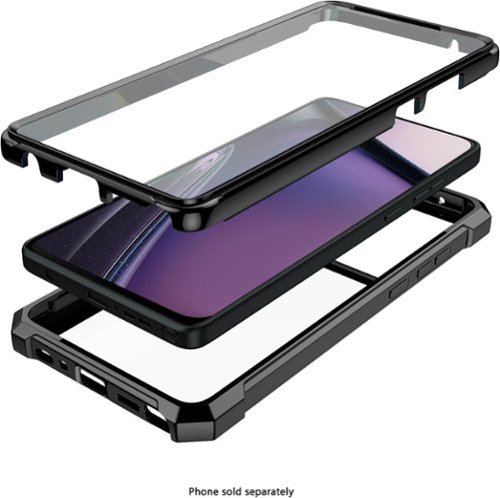 SaharaCase Raider Series GRIP Case for Motorola G Power 5G (2025) - Black BUY ONLINE