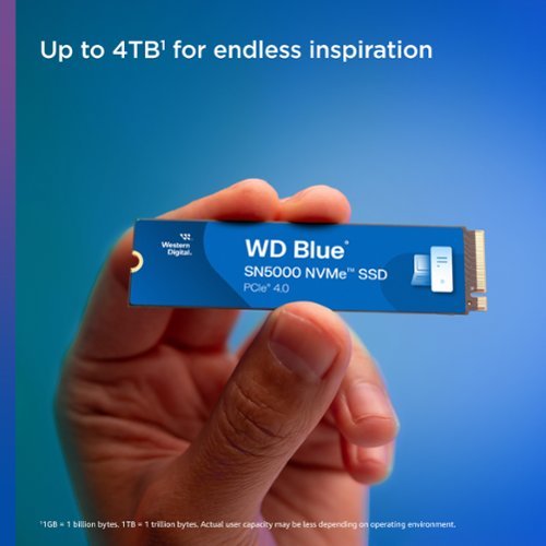 WD Blue SN5000 2TB Internal SSD PCIe Gen 4 x4 NVMe WHERE TO BUY