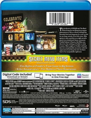 Five Nights at Freddy's (with DVD) [Blu ray] [Standard] - Best Buy