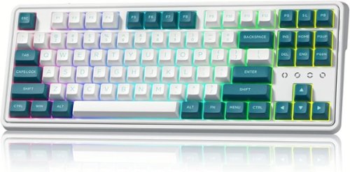 FL.ESPORTS CMK87 87 Key Wireless Gaming Mechanical Keyboard, 3