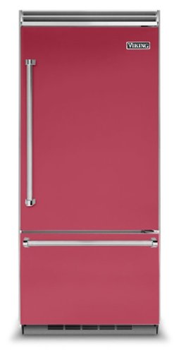 Viking - 5 Series Quiet Cool 20.4 Cu. Ft. Bottom-Freezer Built-In Refrigerator - Valentine