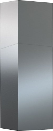 Duct Cover Extension for Zephyr ZOM-E30CBS, ZOM-E36CBS Range Hoods - Black Stainless Steel