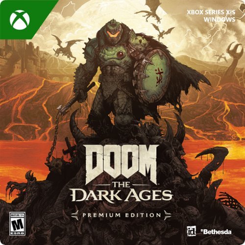 DOOM: The Dark Ages Premium Edition - Xbox Series X, Xbox Series S, Windows [Digital]-Front_Standard 