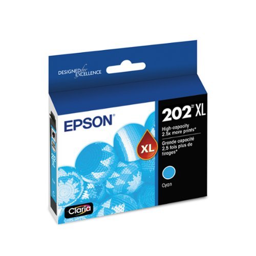  Epson - 202 Claria Ink High Capacity Cartridge (T202XL220-S) - Cyan