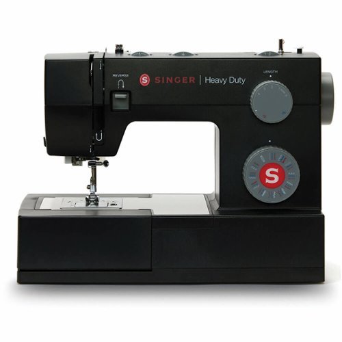 Singer - 4432BLK 4432 Heavy Duty Sewing Machine - Black-Front_Standard 