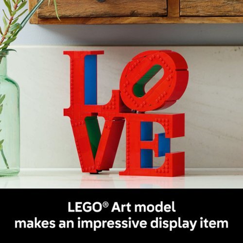 LEGO Art LOVE Collectible Building Set, Home Décor and Couples Gift Idea 31214 HOW TO BUY