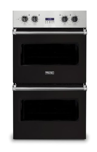 30" Viking Select 5 Series Electric Double Thermal Convection Oven - Onyx