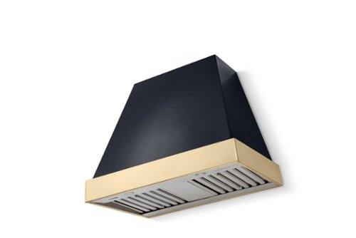 AGA - 36 inches - Externally Vented - Wall Range Hood - Gloss Black