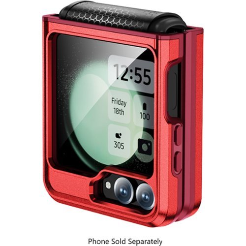SaharaCase Raider Series Kickstand Case for Samsung Galaxy Z Flip6 - Viper Red GLOBAL SHIPPING