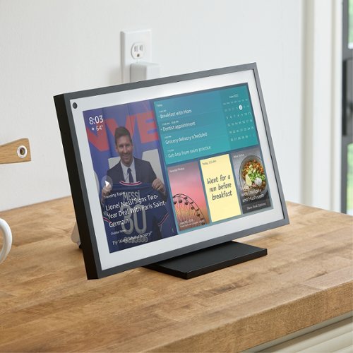 Sanus Echo Show 15 Tilt Stand - White SHOP ONLINE