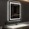 LOVMOR - 36x60 Inch LED Bathroom Mirror with Anti Fog Dimmable Lights 3 Color Temperature Memory Function ETL Certified - slive-Front_Standard