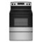 Amana - 4.8 Cu. Ft. Freestanding Electric Range with Extra-Large Oven Window - Stainless Steel-Front_Standard