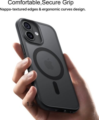 TORRAS Guardian Magnetic - Military-Grade Protective Case with Ergonomic Grip & 18N MagSafe Compatibility for iPhone 17 - Black WORLDWIDE DELIVERY