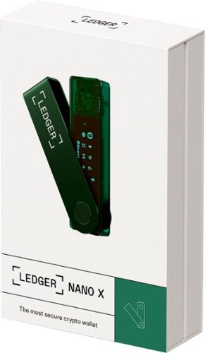 Ledger Nano X Crypto Hardware Wallet - Bluetooth - Emerald Green BUY IN MIDDLE EAST