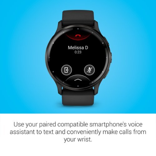 Garmin Venu 3 GPS Smartwatch 45 mm Fiber-reinforced polymer - Stainless Steel and Black WORLDWIDE DELIVERY