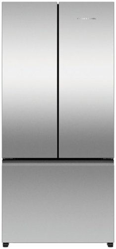 Fisher & Paykel - 18 cu. Ft. French Door Refrigerator - Stainless Steel