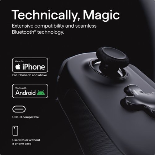 Backbone Pro - (USB-C) - Mobile and Wireless Controller for Cloud Gaming, Remote Play, and Mobile Games on Any Screen - Black HOW TO BUY