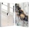 Kitcheniva - Shockproof Hybrid Slim Case For iPad Air 13 Inch M3 2025 Clear Shell Cover - Cloudy Marble-Front_Standard