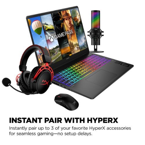 HP OMEN MAX 16 WQXGA 240Hz Gaming Laptop - AMD Ryzen AI 9 HX 375 - 32GB Memory - NVIDIA GeForce RTX 5070 Ti - 1TB SSD - Shadow Black WORLDWIDE DELIVERY