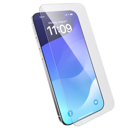 Speck - Shieldview Glass Screen Protector for Apple iPhone 15 Pro Max