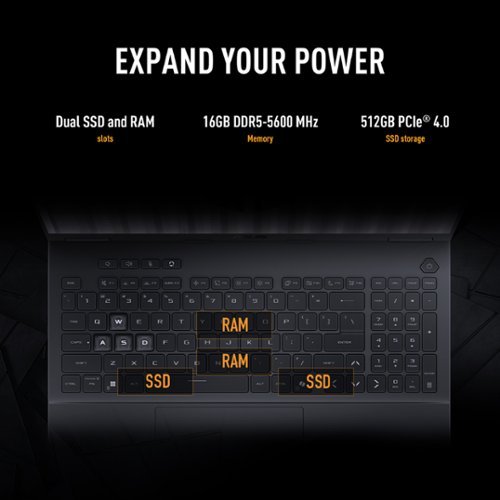 ASUS TUF Gaming F16 16 FHD+ 165Hz - Intel Core i7-14650HX - 16GB Memory - NVIDIA GeForce RTX 5050 - 512GB SSD - Jaeger Gray SHOP ONLINE
