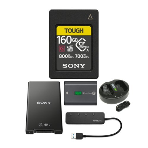 Sony CFexpress Type A 160GB Memory Card Bundle - Best Buy