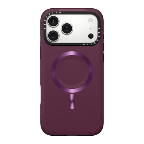 CASETiFY - Apple iPhone 17 Pro Max Force Case - Mulberry-Front_Standard 