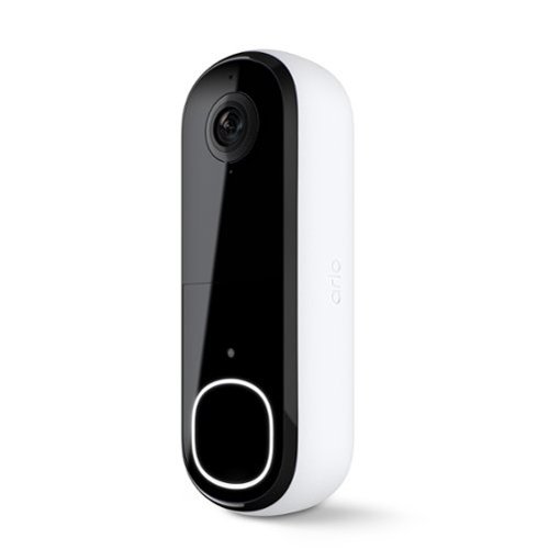 Arlo - Smart Wi-Fi Video Doorbell (2nd Generation) - Wired/Battery Operated with 2K Resolution - White