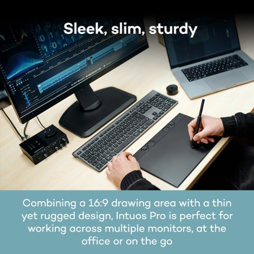 Wacom Intuos Pro Large Bluetooth Professional Graphic Drawing Tablet (2025) - Black HOW TO BUY