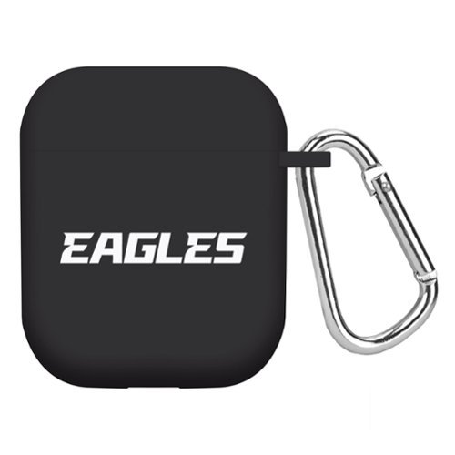 Artinian - Philadelphia Eagles AirPods Case Cover - Black-Front_Standard 