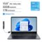 Lenovo - V15 Laptop 15.6 FHD (Intel Celeron N4500, 32GB DDR4, 1TB PCIe SSD, Intel UHD, Win 11 Pro) w/USB Hub - Black-Front_Standard