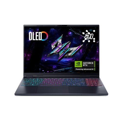 Acer Predator Helios Neo 16S AI Gaming Laptop - 16 OLED 240Hz - Intel Core Ultra 9 - NVIDIA GeForce RTX 5070Ti – 32GB – 1TB - Obsidian Black INTERNATIONAL SHIPPING