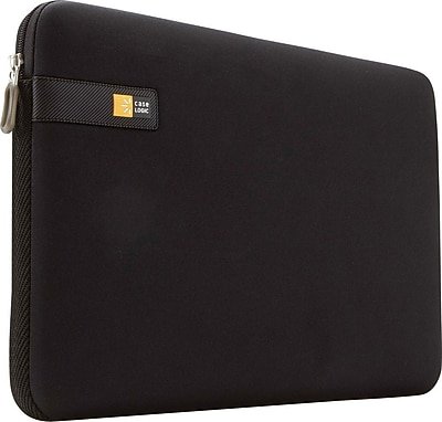 Case Logic - EVA Foam Laptop Sleeve for 16" Laptops - Black-Front_Standard 