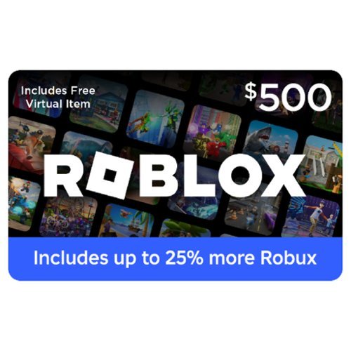 Roblox - $500 Digital Gift Card [Includes Virtual Item] [Digital]-Front_Standard 