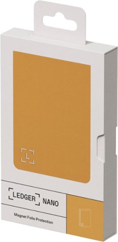 Ledger Nano Gen 5 Magnet Folio - Bitcoin Orange WORLDWIDE DELIVERY