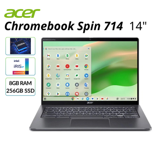 Acer Refurbished Excellent Chromebook Spin 714 CP714 2W 56B2 14