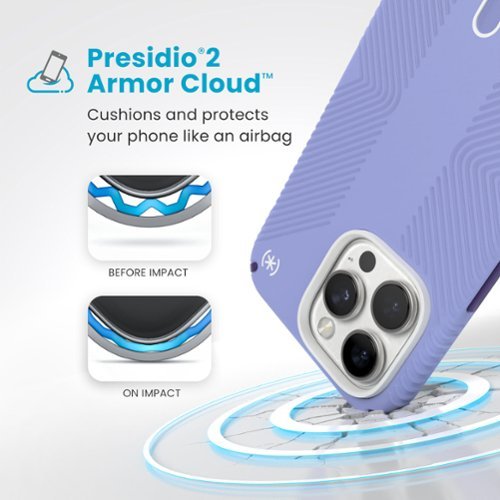 Speck Presidio2 Grip ClickLock Case with MagSafe for Apple iPhone 16 Pro Max - Future Lavender WHERE TO BUY