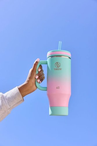 Takeya 40-oz. Straw Tumbler with Handle - Ombre Dream BUY IN EUROPE