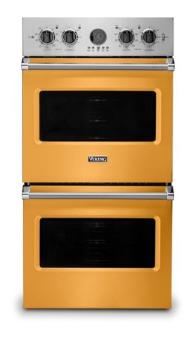 Viking - 27" Built-in Electric Double Wall Oven - Daffodil