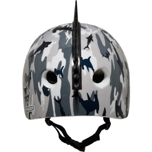 Raskullz Sharkmo Helmet for Bike and Scooter - Toddler - Black Sharkmo GLOBAL SHIPPING