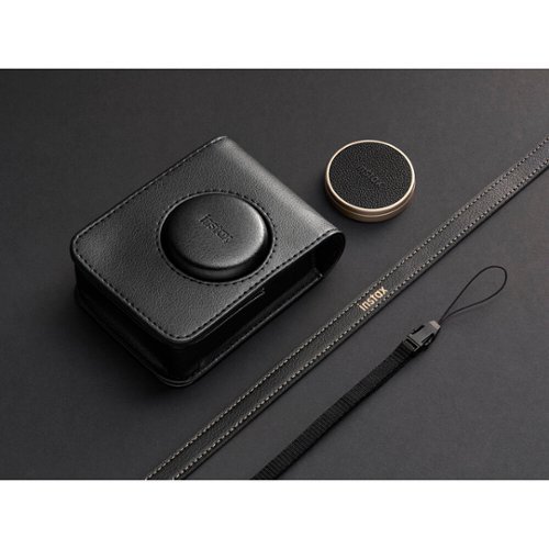 Fujifilm INSTAX Mini EVO Instant Camera Bundle Titanium Gold
