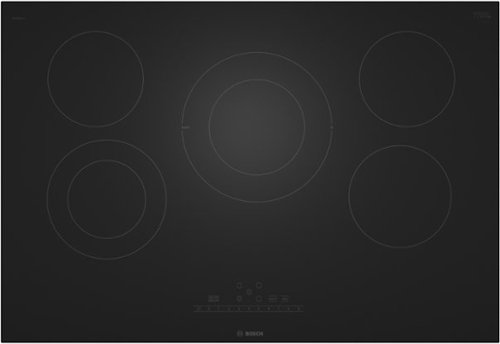 Bosch - 800 Series 30 In. Wide Built-In Electric Cooktop with 5 elements and SpeedBoost - Black