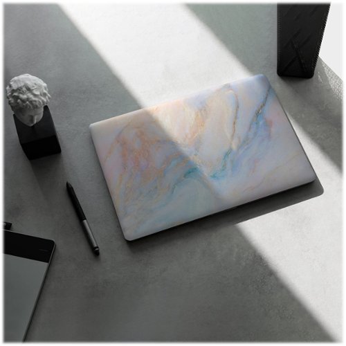 SaharaCase Hybrid-Flex Arts Case for Apple MacBook Pro 13 Laptops - Marble Blue SHOP ONLINE
