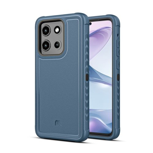 Mybat Pro - Maverick Series Rogue Edition Case for Motorola Moto G Stylus 5G (2025) - Blue-Front_Standard 