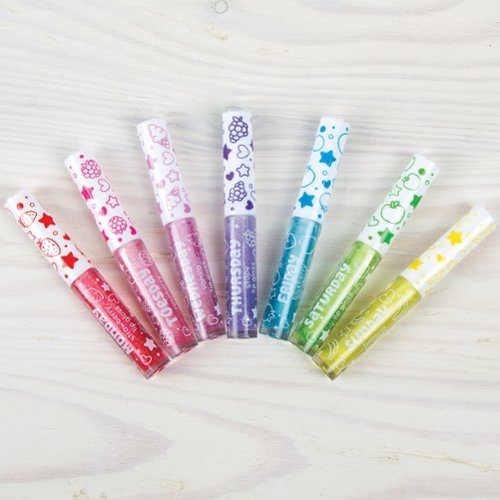 Make It Real 3C4G: 7 Days Glitter Lip Gloss - 7 Piece Wand Fruit Flavored Set WHERE TO BUY