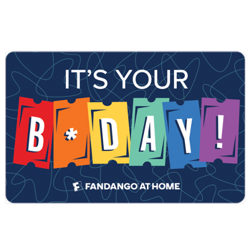 Fandango - At Home $25 Gift Card Happy Birthday [Digital]
